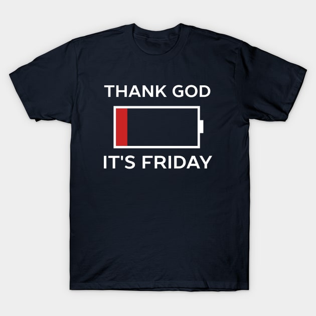 Woohoo Thank God It’s Friday Retro Vintage T-Shirt by happinessinatee